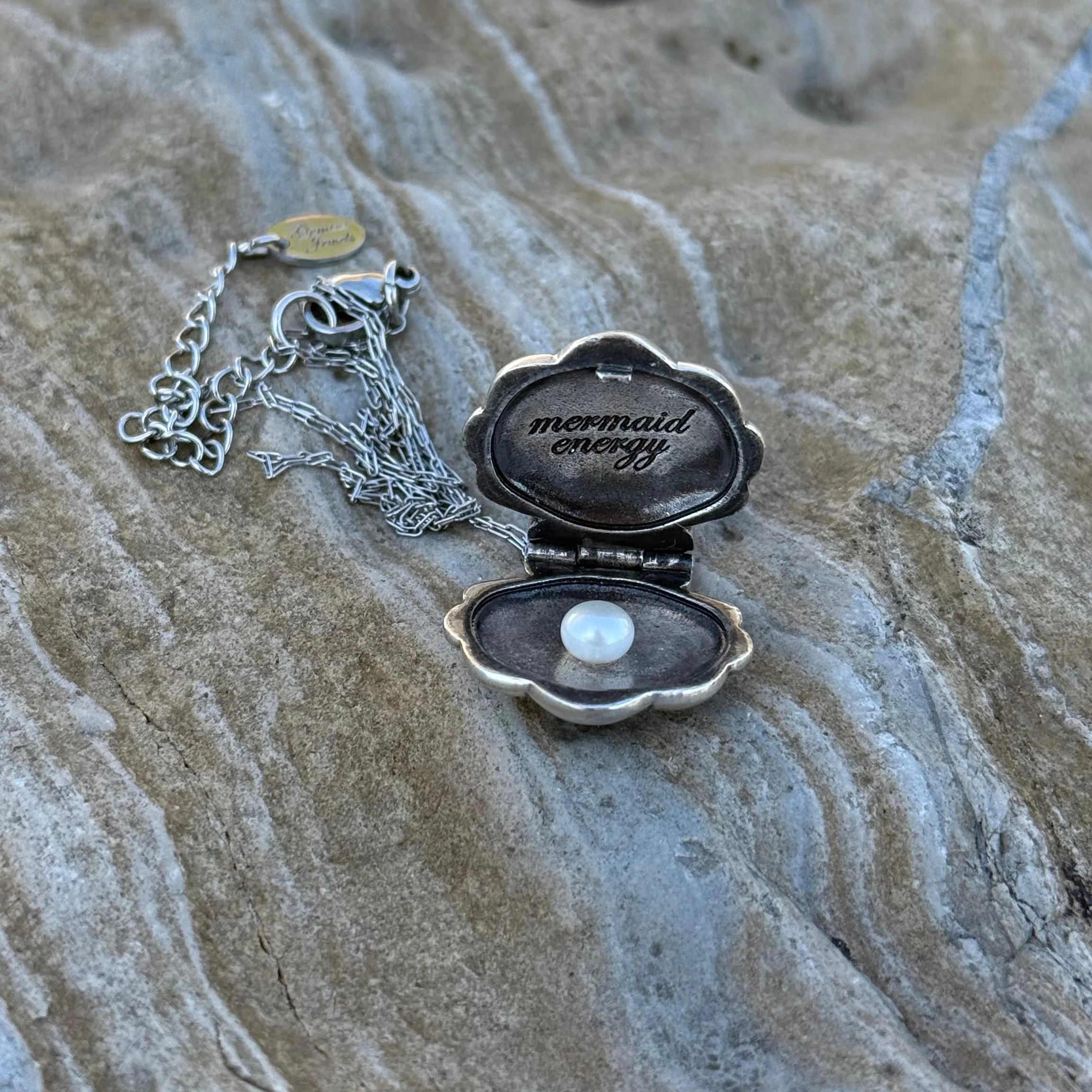 Mermaid Energy Locket Necklace - Image 7