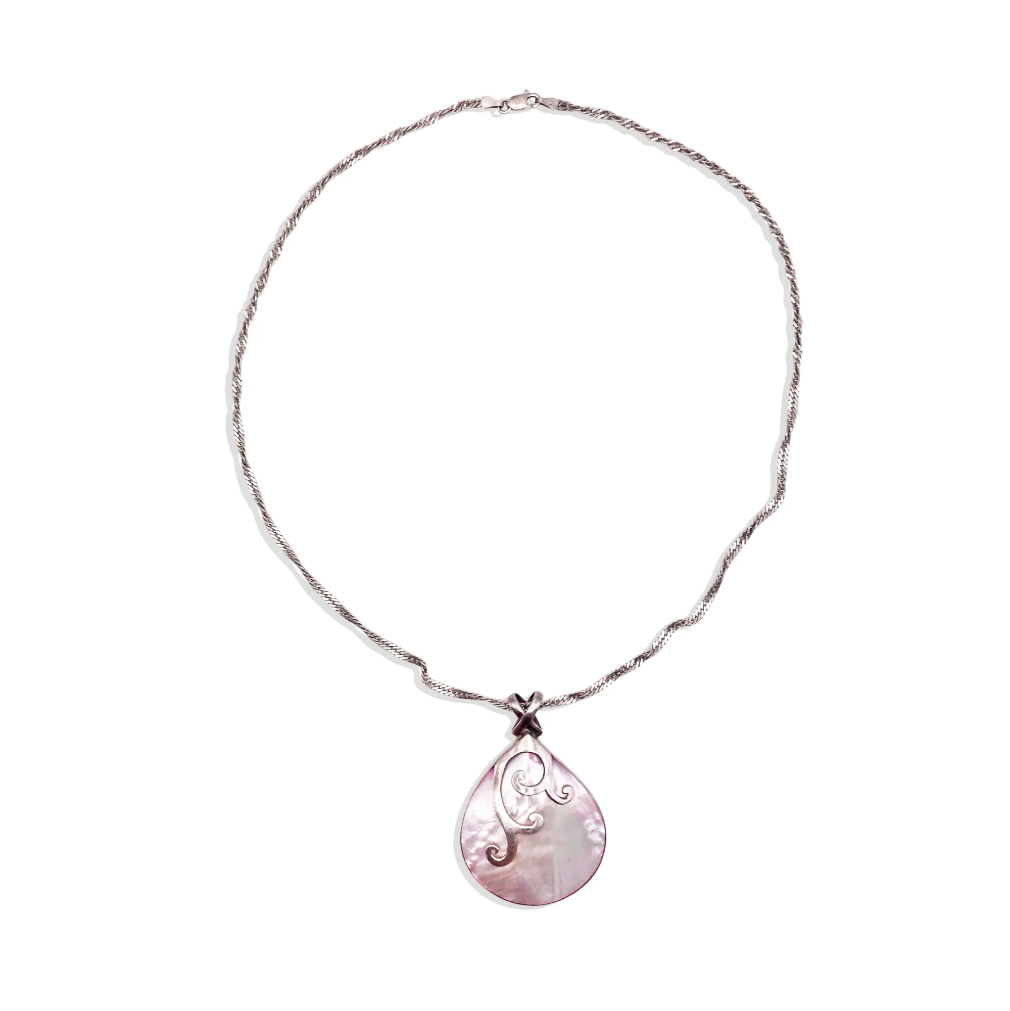 [Vintage Shell Drop] Sea Maiden Necklace