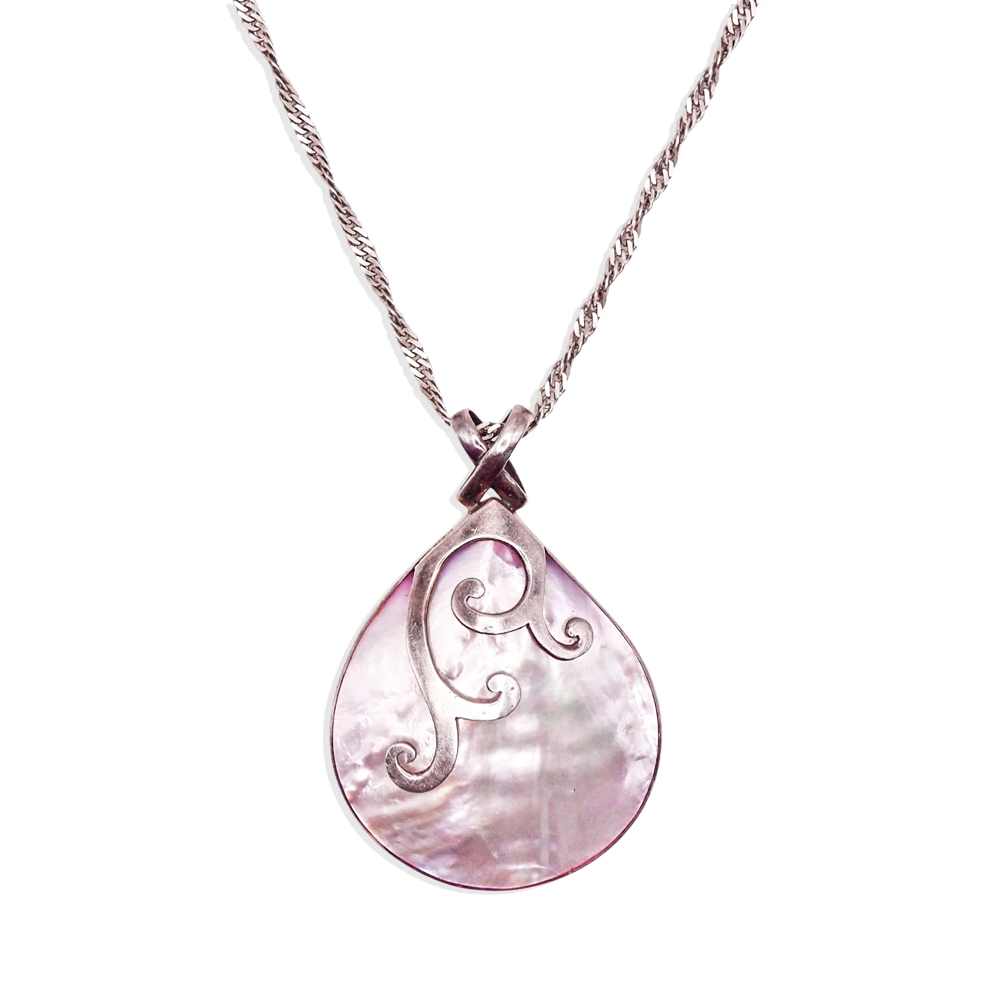 [Vintage Shell Drop] Sea Maiden Necklace - Image 2