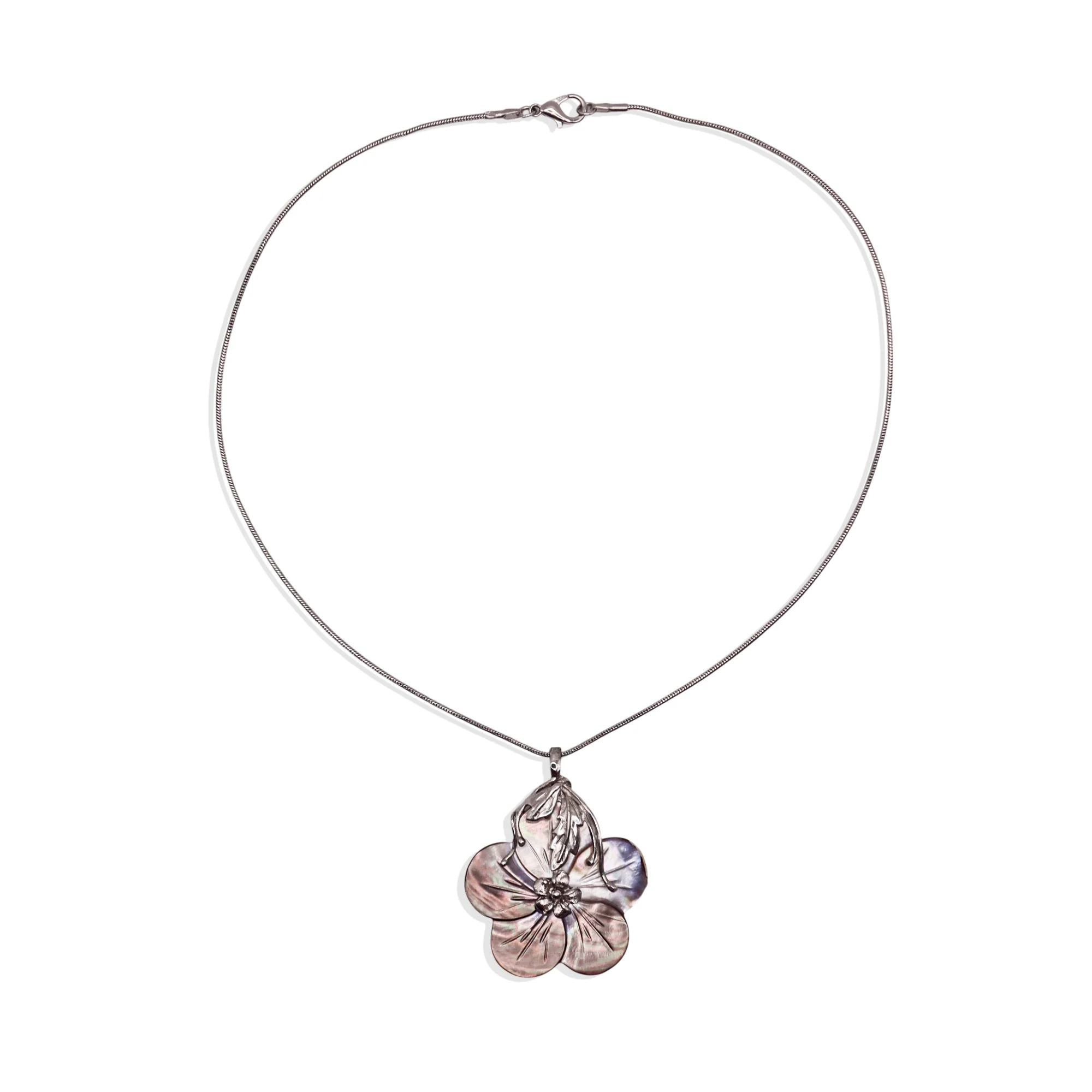 [Vintage Shell Drop] Sea Storm Necklace