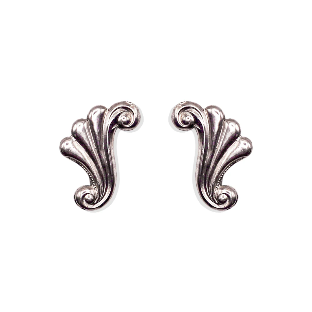 [Vintage Shell Drop] Seahorse Earrings